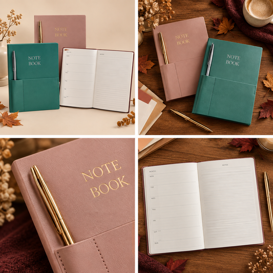 Soft back A5 undated Planner