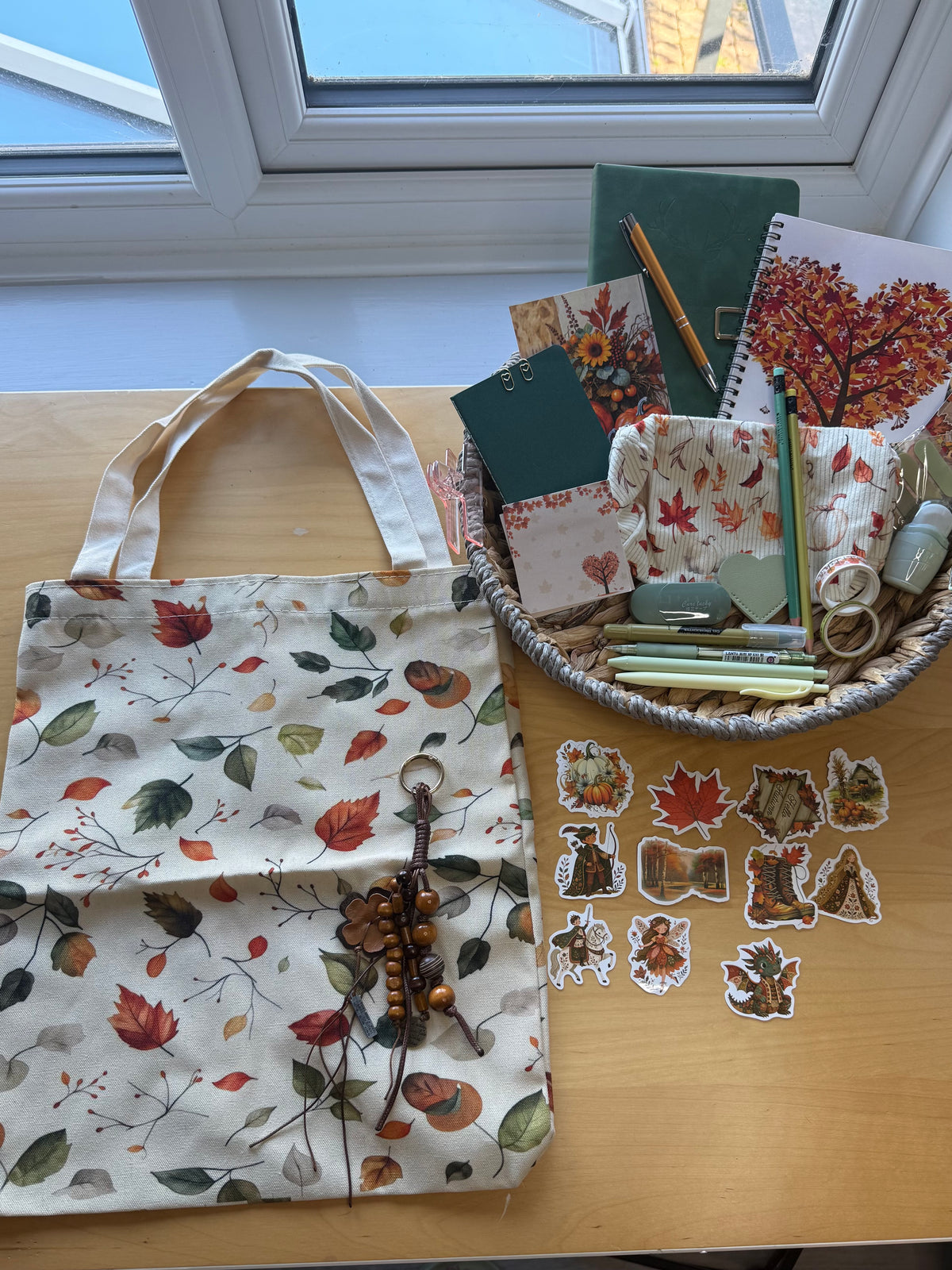 Falling Leaves Autumn Box