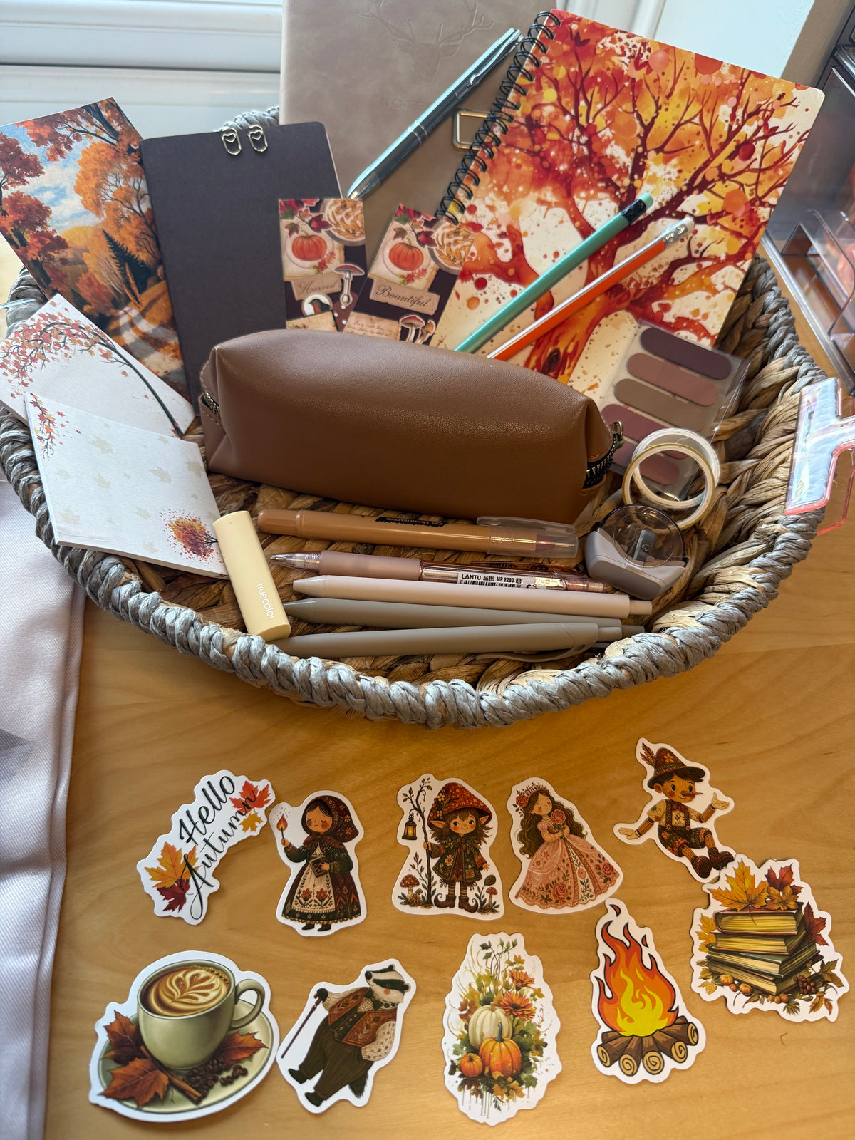 Autumn Mini stationery box
