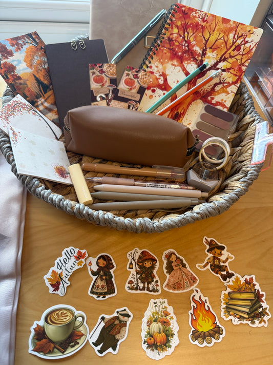 Autumn Mini stationery box