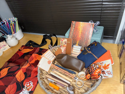 Autumn Riches Stationery Box